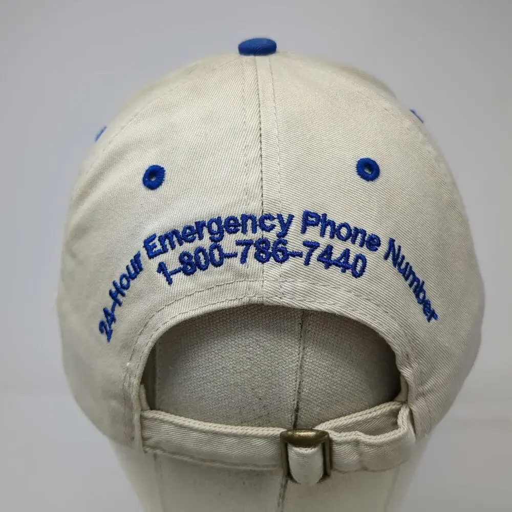 Homer Miller Sunoco Logistics Baseball Cap Beige One Size Cotton Slideback Hat